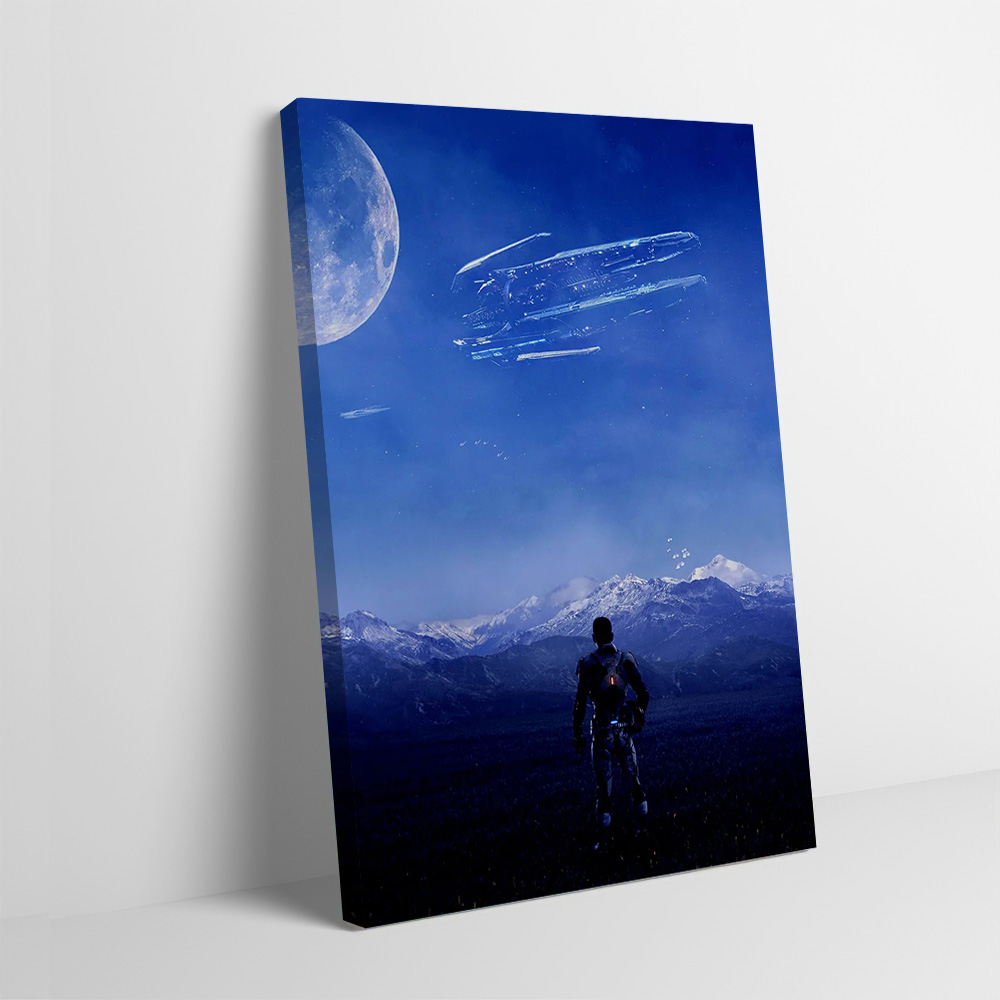 Interior Design Modern - Mass Effect Andromeda Poster Stampa personalizzabile