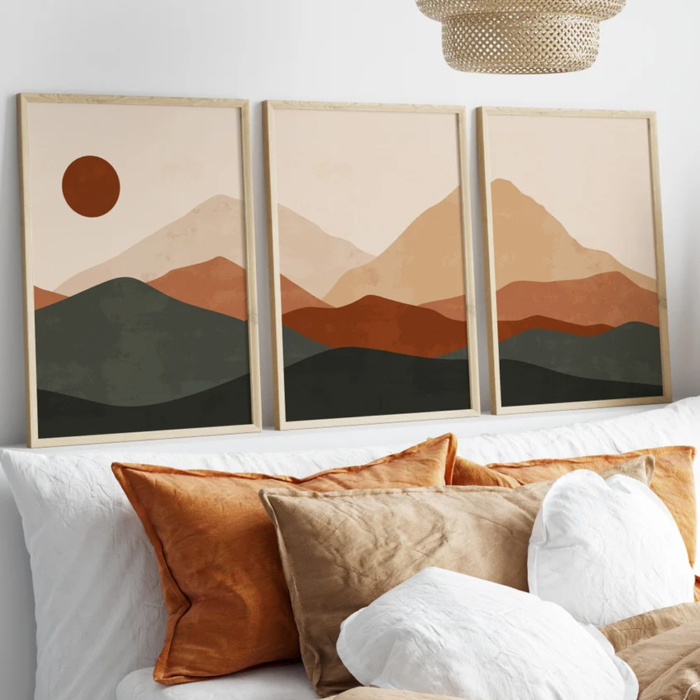 Abstract Canvas Set - Set di 3 Stampe su Tela