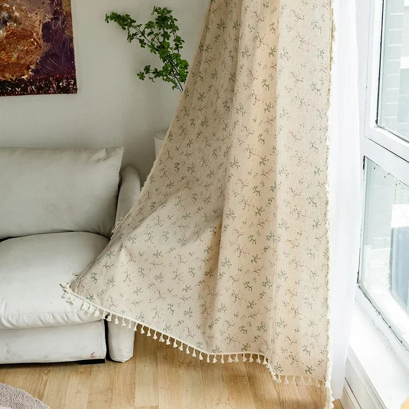 Tende floreali da fattoria Ten - Linen Curtain Eyelet recensione e prezzo