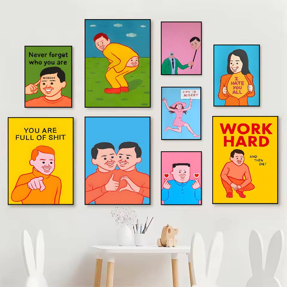 Poster artistico Joan Cornella - Abstract Canvas Set recensione e prezzo
