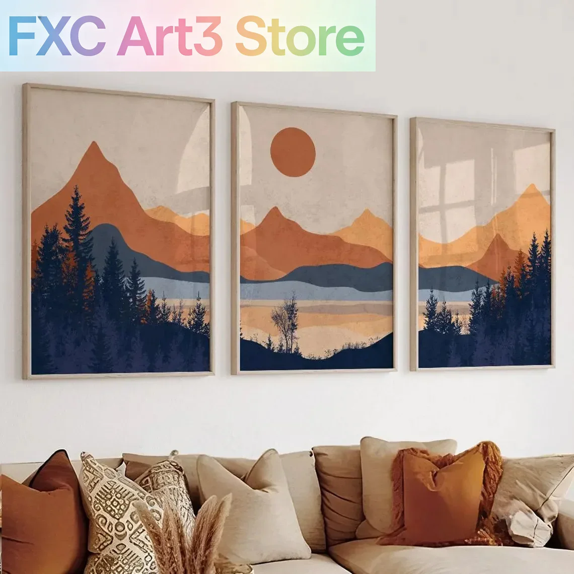 3 pezzi/set senza cornice, pos - Abstract Canvas Set recensione e prezzo