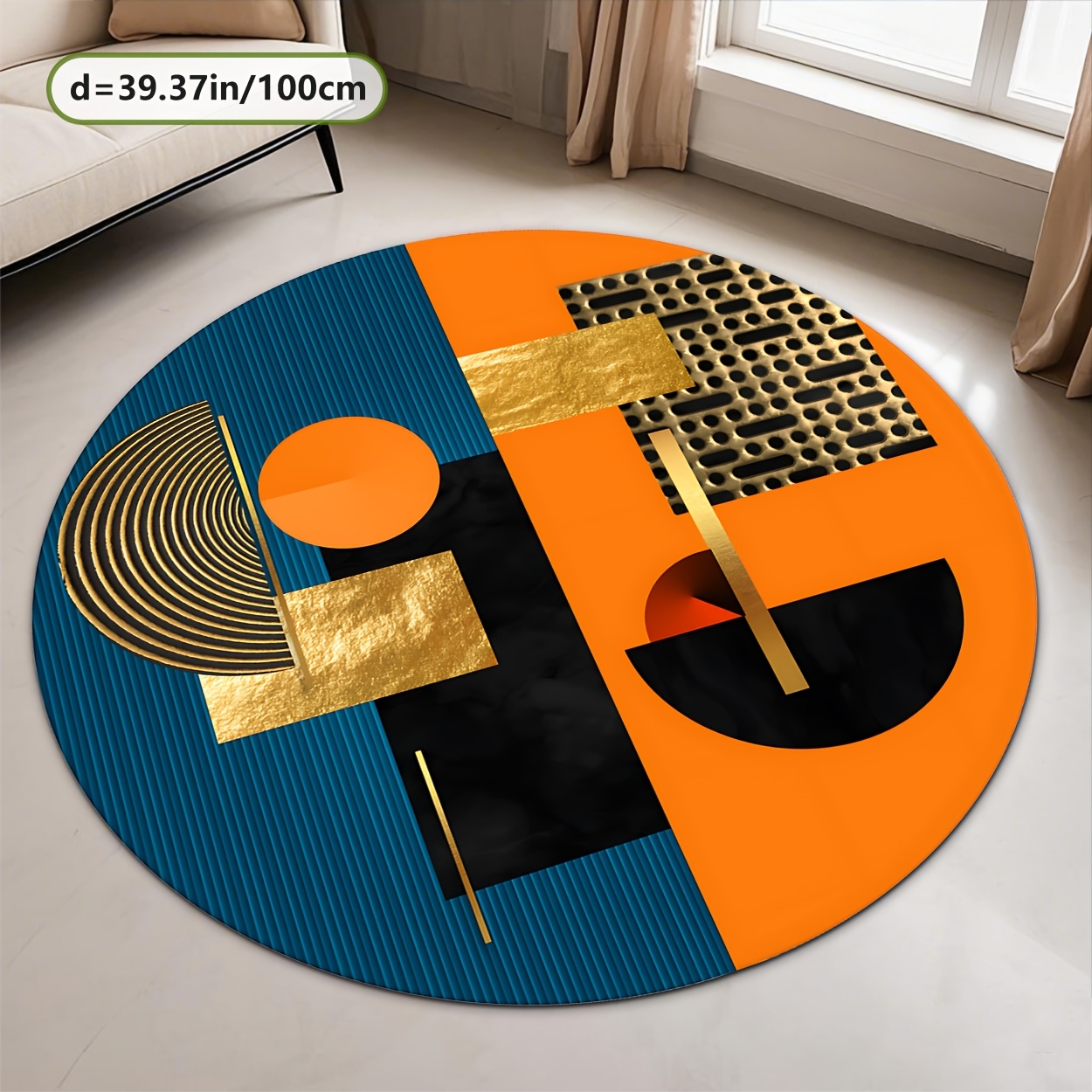 Tappeto Rotondo di Lusso Astra - Interior Design Luxury Living Room recensione e prezzo