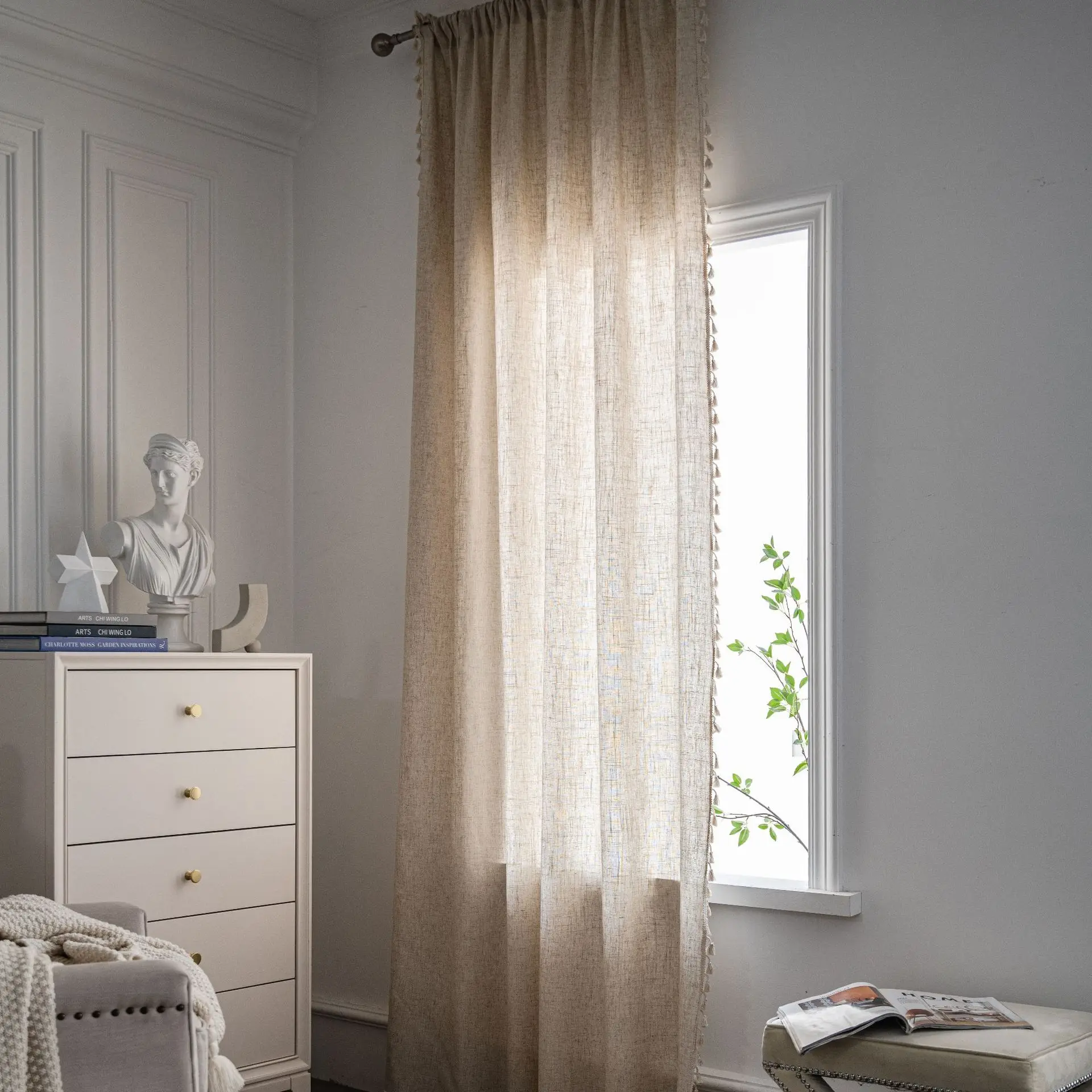 Tende semi oscuranti in lino B - Linen Curtain Eyelet recensione e prezzo