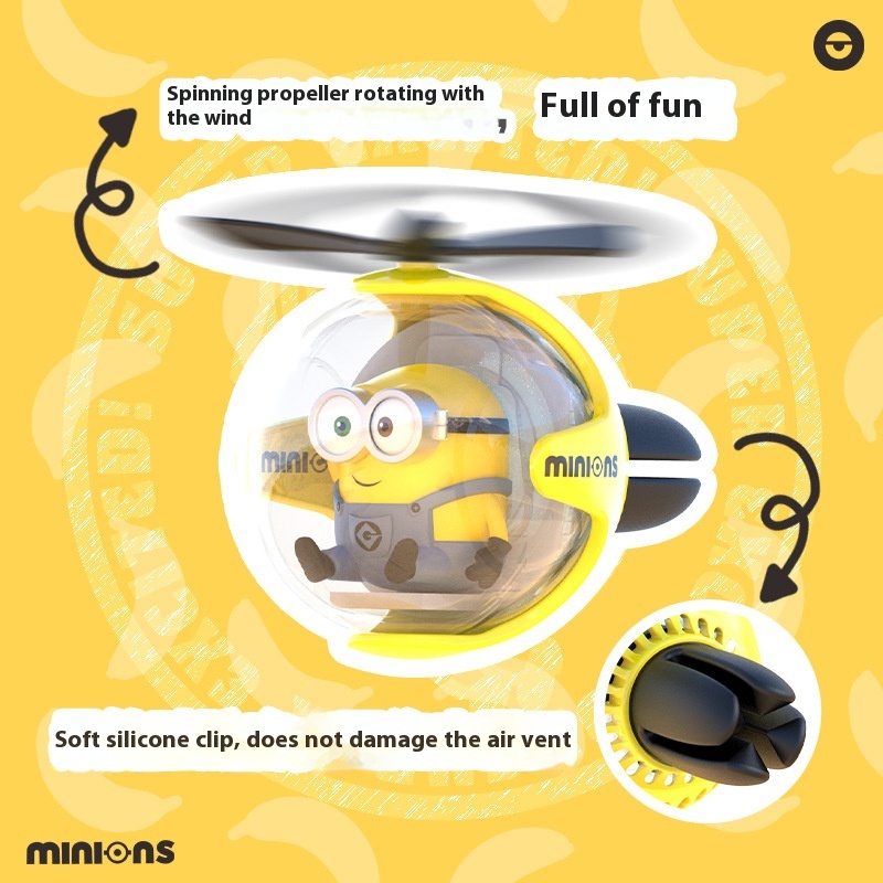 Nuovo minions Cartoon Deodoran - Interior Design Article recensione e prezzo