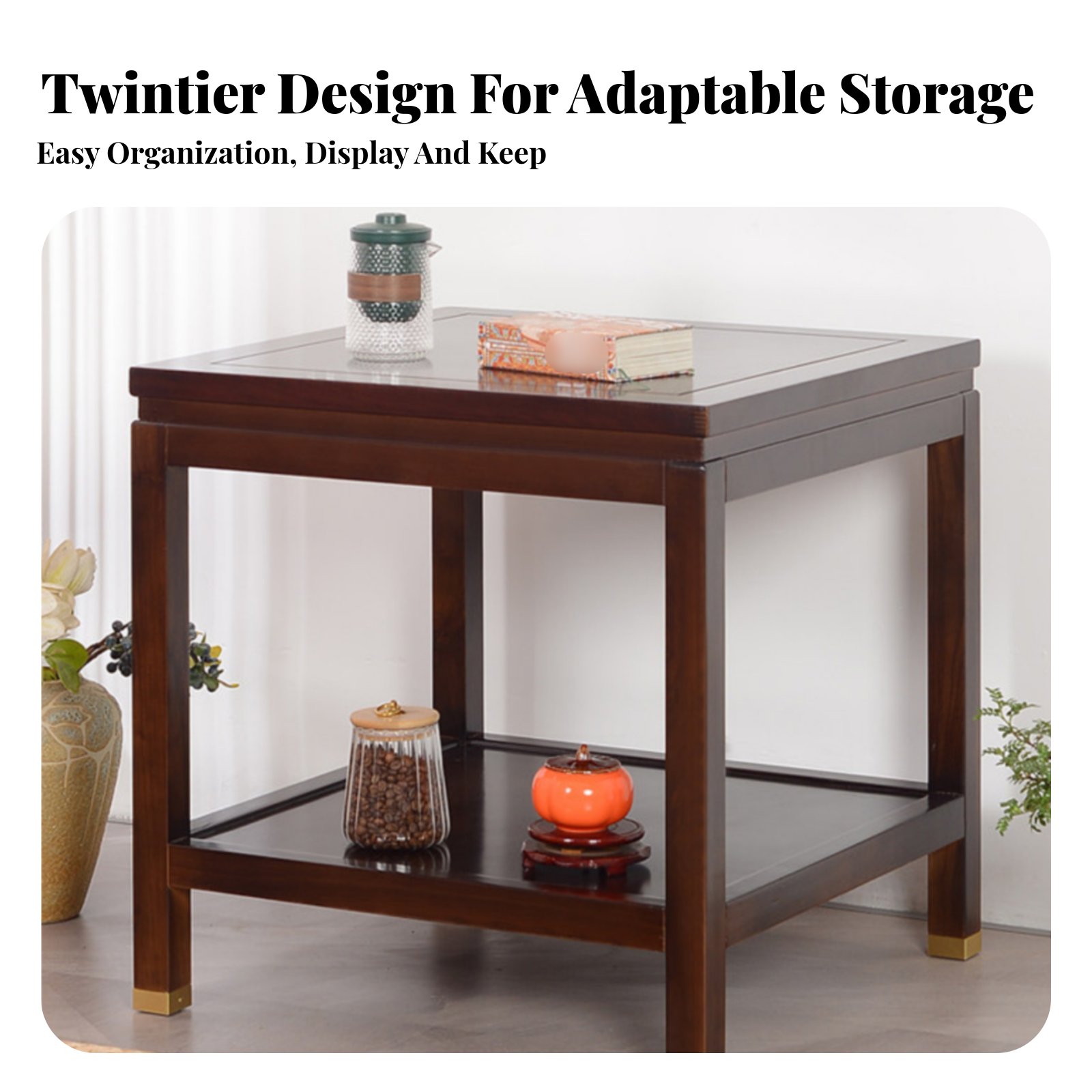 Tavolo Quadrato a Due Livelli  - Interior Design Modern recensione e prezzo