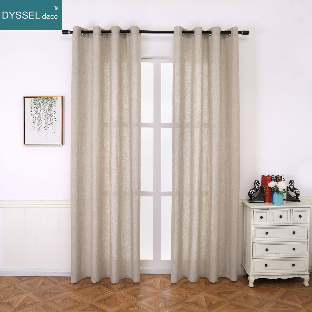 Solido decorativo per la casa  - Linen Curtain Eyelet recensione e prezzo
