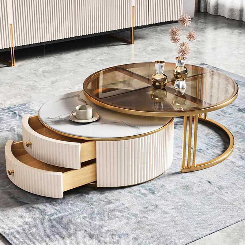 Set di Tavolini da Caffè in Ma - Interior Design Luxury Living Room recensione e prezzo