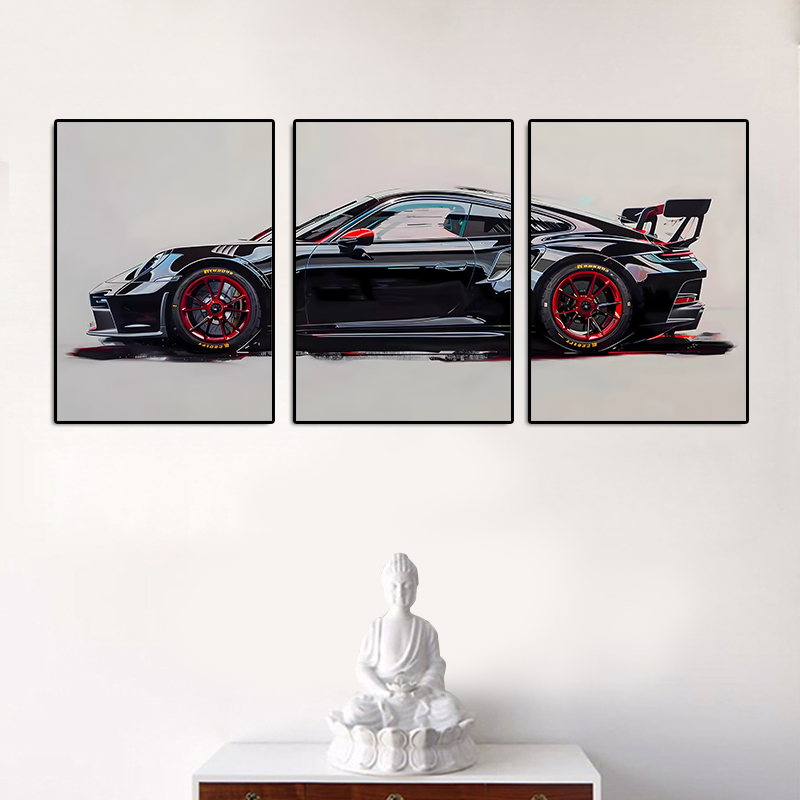 Set di 3 Poster Senza Cornice  - Abstract Canvas Set recensione e prezzo