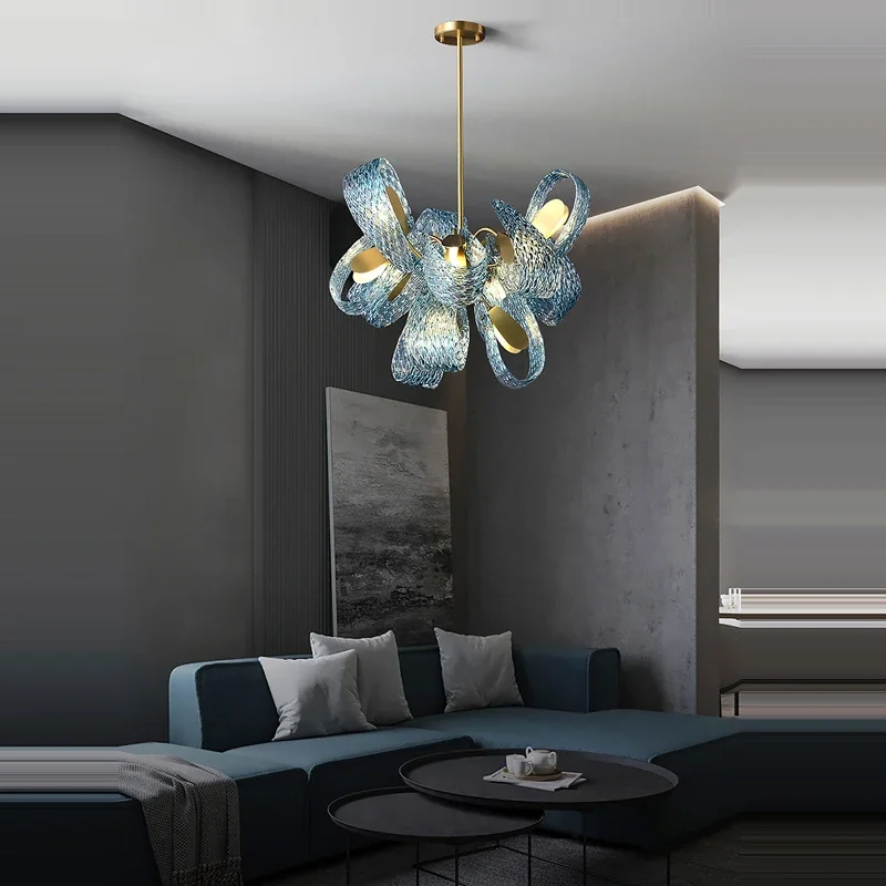Lampadario Moderno di Lusso in - Interior Design Luxury Living Room recensione e prezzo
