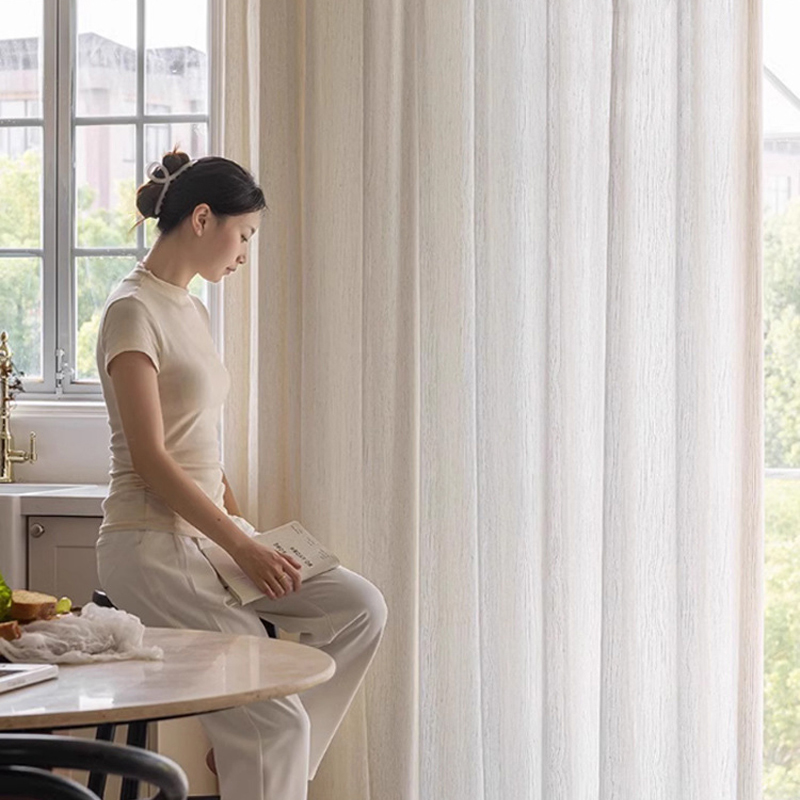 Tende semi-operenti in lino ja - Linen Curtain Eyelet recensione e prezzo