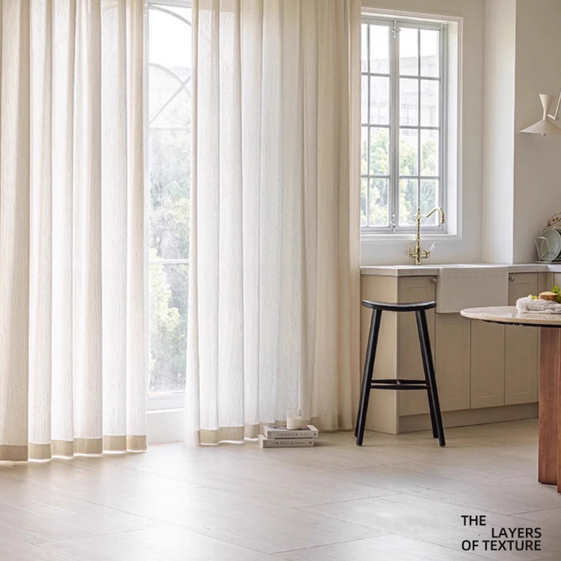 Tende semi-operenti in lino ja - Linen Curtain Eyelet recensione e prezzo
